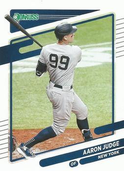 #182 Aaron Judge - New York Yankees - 2021 Donruss Baseball