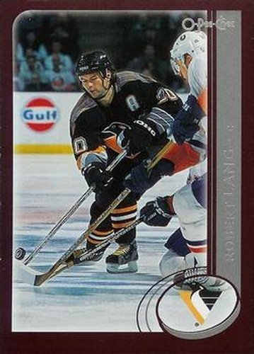 #182a Robert Lang - Pittsburgh Penguins - 2002-03 O-Pee-Chee Hockey