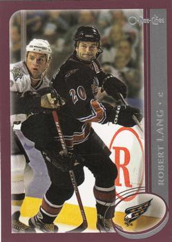 #182b Robert Lang - Washington Capitals - 2002-03 O-Pee-Chee Hockey