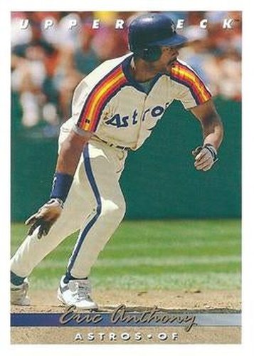 #183 Eric Anthony - Houston Astros - 1993 Upper Deck Baseball