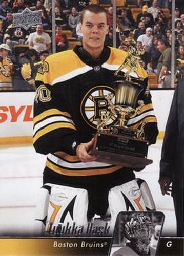 #183 Tuukka Rask - Boston Bruins - 2010-11 Upper Deck Hockey