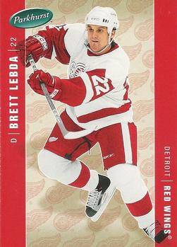 #183 Brett Lebda - Detroit Red Wings - 2005-06 Parkhurst Hockey
