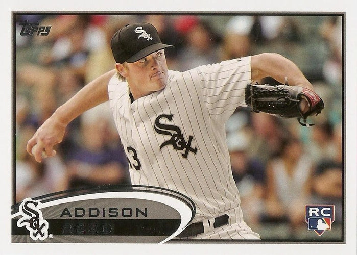 #183 Addison Reed - Chicago White Sox - 2012 Topps Baseball