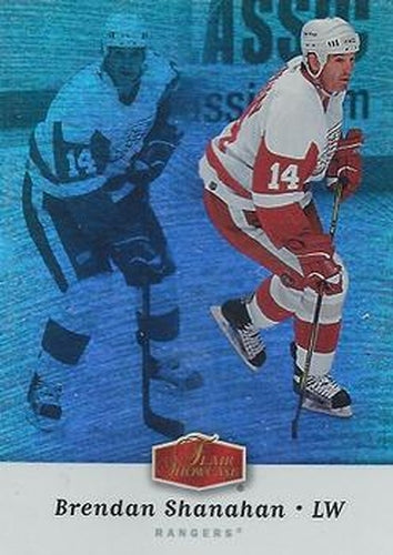 #183 Brendan Shanahan - New York Rangers - 2006-07 Flair Showcase Hockey
