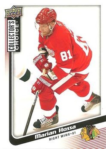 #183 Marian Hossa - Chicago Blackhawks - 2009-10 Collector's Choice Hockey