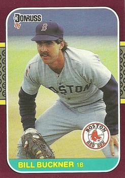 #183 Bill Buckner - Boston Red Sox - 1987 Donruss Opening Day Baseball