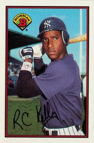 #183 Roberto Kelly - New York Yankees - 1989 Bowman Baseball
