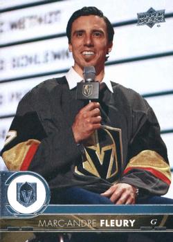 #183 Marc-Andre Fleury - Vegas Golden Knights - 2017-18 Upper Deck Hockey