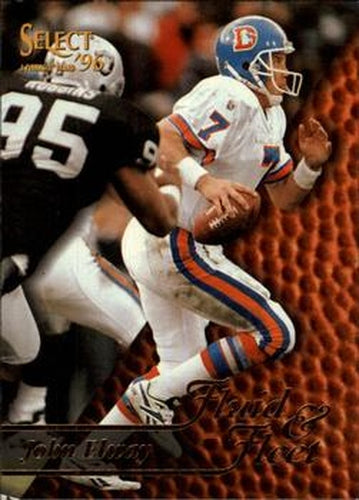 #183 John Elway - Denver Broncos - 1996 Select Football