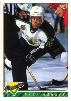 #183 Dave Gagner - Dallas Stars - 1993-94 O-Pee-Chee Premier Hockey