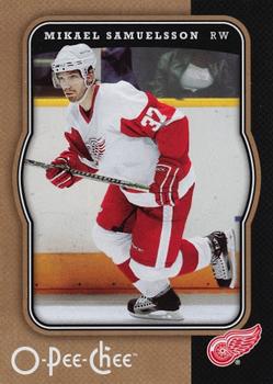 #183 Mikael Samuelsson - Detroit Red Wings - 2007-08 O-Pee-Chee Hockey