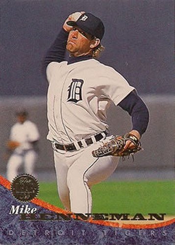 #183 Mike Henneman - Detroit Tigers - 1994 Leaf Baseball