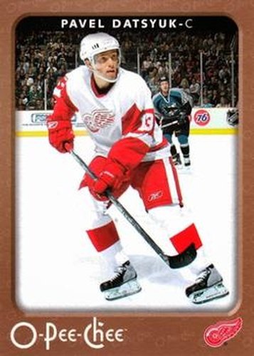 #183 Pavel Datsyuk - Detroit Red Wings - 2006-07 O-Pee-Chee Hockey