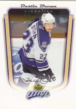 #183 Dustin Brown - Los Angeles Kings - 2005-06 Upper Deck MVP Hockey