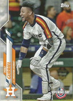 #183 Yuli Gurriel - Houston Astros - 2020 Topps Opening Day Baseball