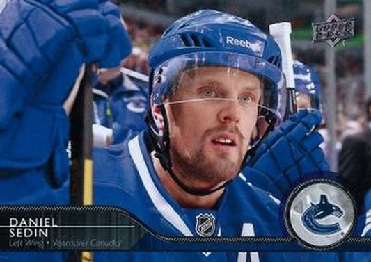 #183 Daniel Sedin - Vancouver Canucks - 2014-15 Upper Deck Hockey