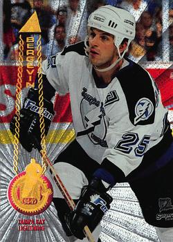 #183 Marc Bergevin - Tampa Bay Lightning - 1994-95 Pinnacle Hockey - Rink Collection