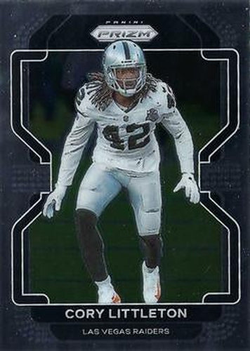 #183 Cory Littleton - Las Vegas Raiders - 2021 Panini Prizm Football