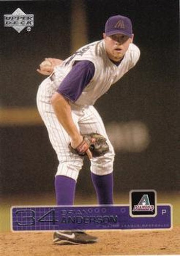 #183 Brian Anderson - Arizona Diamondbacks - 2003 Upper Deck Baseball