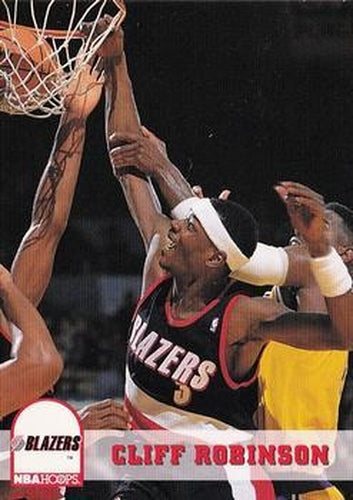 #183 Cliff Robinson - Portland Trail Blazers - 1993-94 Hoops Basketball