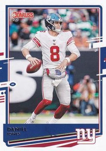 #183 Daniel Jones - New York Giants - 2020 Donruss Football