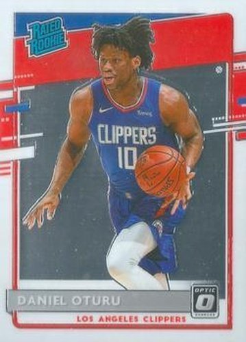 #183 Daniel Oturu - Los Angeles Clippers - 2020-21 Donruss Optic Basketball