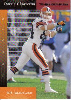 #183 Darrin Chiaverini - Cleveland Browns - 1999 Donruss Football
