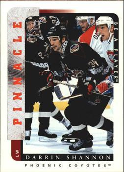 #183 Darrin Shannon - Phoenix Coyotes - 1996-97 Pinnacle Be a Player Hockey