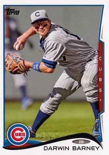 #183 Darwin Barney - Chicago Cubs - 2014 Topps Baseball