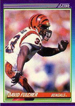 #183 David Fulcher - Cincinnati Bengals - 1990 Score Football