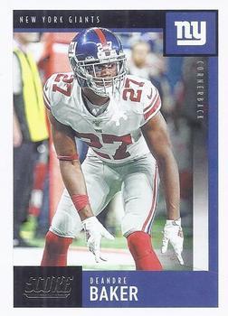 #183 Deandre Baker - New York Giants - 2020 Score Football