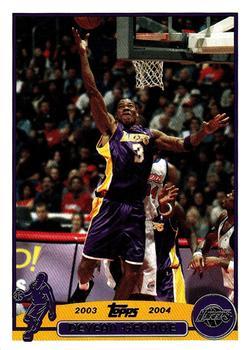 #183 Devean George - Los Angeles Lakers - 2003-04 Topps Basketball