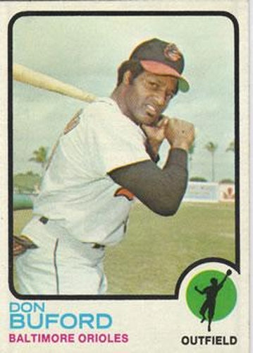 #183 Don Buford - Baltimore Orioles - 1973 Topps Baseball