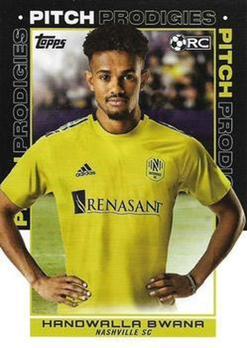 #183 Handwalla Bwana - Nashville SC - 2021 Topps MLS Soccer