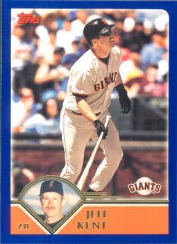 #183 Jeff Kent - San Francisco Giants - 2003 Topps Baseball