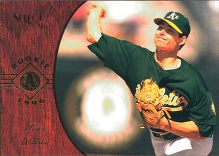 #183 John Wasdin - Oakland Athletics - 1996 Select Baseball