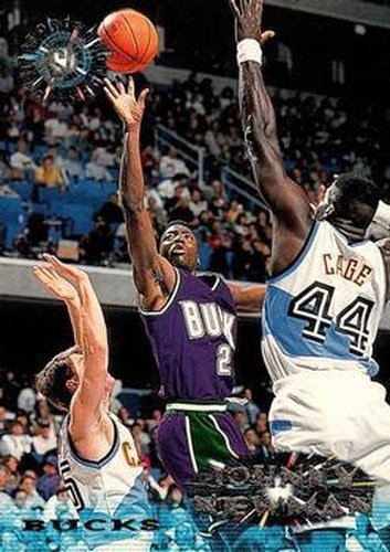 #183 Johnny Newman - Milwaukee Bucks - 1995-96 Stadium Club Basketball