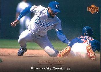 #183 Jose Lind - Kansas City Royals - 1995 Upper Deck Baseball