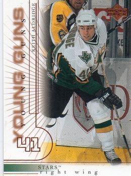 #183 Keith Aldridge - Dallas Stars - 2000-01 Upper Deck Hockey