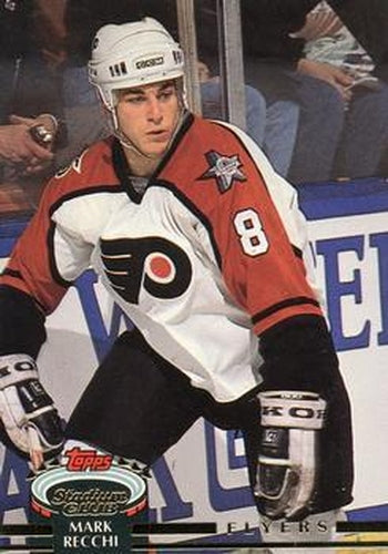 #183 Mark Recchi - Philadelphia Flyers - 1992-93 Stadium Club Hockey