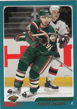 #183 Pierre-Marc Bouchard - Minnesota Wild - 2003-04 Topps Hockey