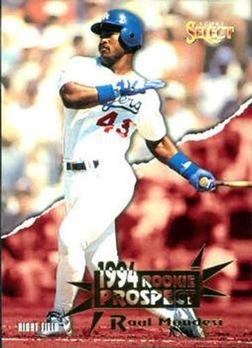 #183 Raul Mondesi - Los Angeles Dodgers - 1994 Select Baseball