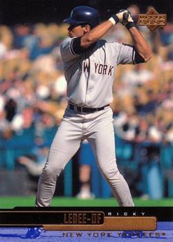 #183 Ricky Ledee - New York Yankees - 2000 Upper Deck Baseball