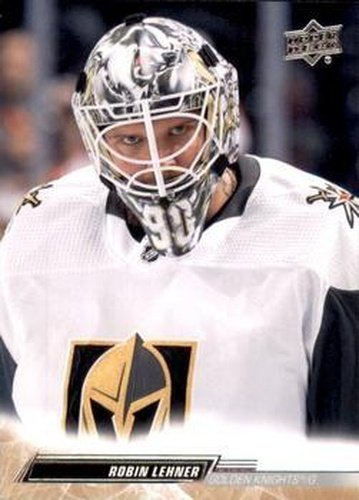 #183 Robin Lehner - Vegas Golden Knights - 2022-23 Upper Deck Hockey