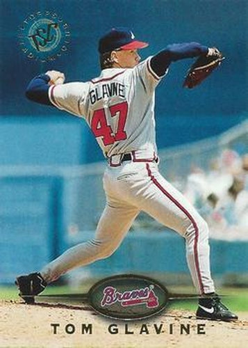 #183 Tom Glavine - Atlanta Braves - 1995 Stadium Club Baseball