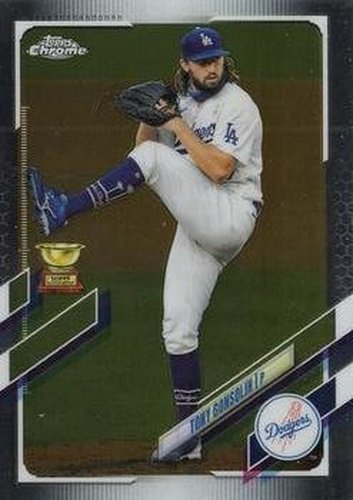 #183 Tony Gonsolin - Los Angeles Dodgers - 2021 Topps Chrome Baseball
