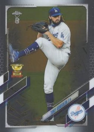 #183 Tony Gonsolin - Los Angeles Dodgers - 2021 Topps Chrome Ben Baller Edition Baseball