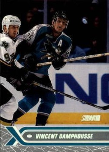 #183 Vincent Damphousse - San Jose Sharks - 2000-01 Stadium Club Hockey