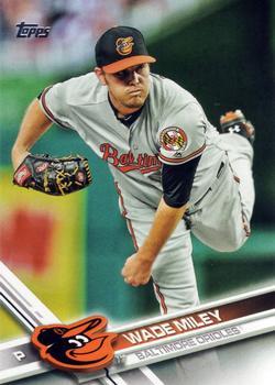 #183 Wade Miley - Baltimore Orioles - 2017 Topps Baseball