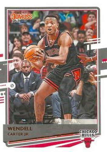 #183 Wendell Carter Jr. - Chicago Bulls - 2020-21 Donruss Basketball